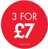 3 FOR 7 CIRCLE POP UK