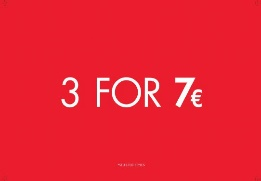 3 FOR 7 WALLBAY - ENGLISH EURO