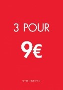 3 FOR 9 ENTRY STAND - FRENCH