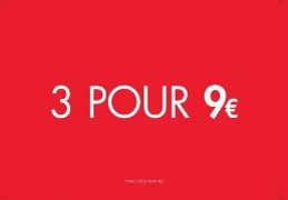 3 FOR 9 WALLBAY - FRENCH