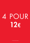 4 FOR 12 - I AM CAKE RING - FRENCH EURO