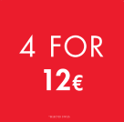 4 FOR 12 - SIX SPINNER LARGE DECAL - ENGLISH EURO