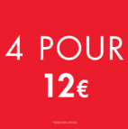 4 FOR 12 - SIX SPINNER SMALL DECAL - FRENCH EURO