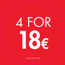 4 FOR 18 - CIRCLE POP - EU ENGLISH