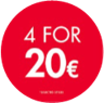 4 FOR 20 CIRCLE POP - ENGLISH EU