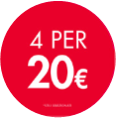 4 FOR 20 CIRCLE POP - ITALIAN