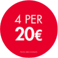 4 FOR 20 CIRCLE POP - SPANISH CATALAN