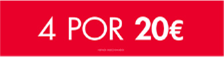 4 FOR 20 COUNTER STAND SELECTED STORE - SPANISH
