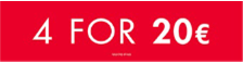 4 FOR 20 GONDOLA - ENGLISH EU