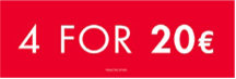 4 FOR 20 I AM TURNING DISPLAY DECAL - BEELINE ENGLISH