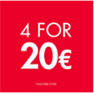 4 FOR 20 SIX SPINNER SMALL DECAL - BEELINE ENGLISH