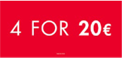 4 FOR 20 SIX WALLBAY - BEELINE ENGLISH