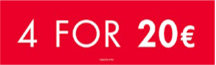 4 FOR 20 SLIM WALLBAY - BEELINE ENGLISH