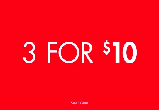 3 FOR 10 WALLBAY - CANADA