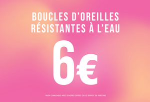 WATERPROOF JEWLLERY €6 - WALLBAY - FRANCE ONLY