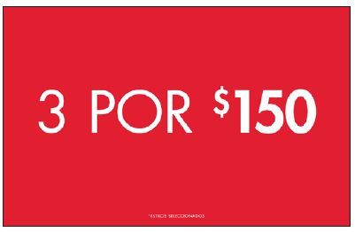 3 FOR $$ WALLBAY SIGN - MEXICO
