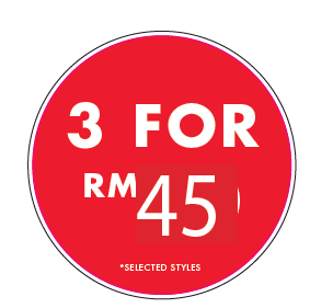 3 FOR RM45 CIRCLE POP - MALAYSIA