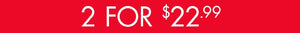 2 FOR $22.99 STRIP SIGN - NZ