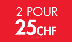 2 FOR 25 - I AM 4 SIDED SPINNER - SWISS FRENCH