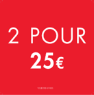 2 FOR 25 - SIX SPINNER LARGER DECAL - FRENCH