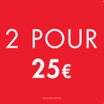 2 FOR 25 - SIX SPINNER SMALL DECAL - FRENCH